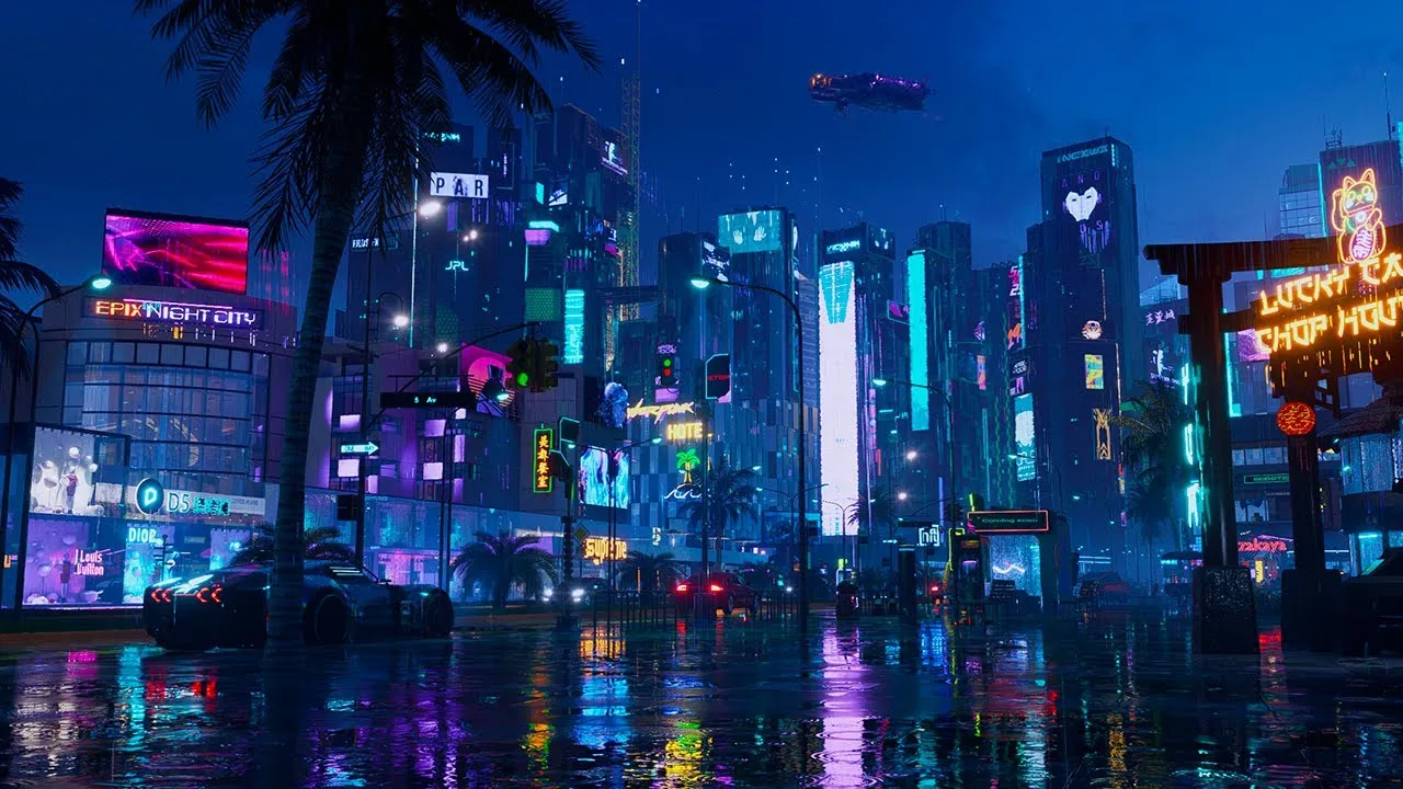 江南体育 赛博不夜城全景 - 浮世绘娱乐城